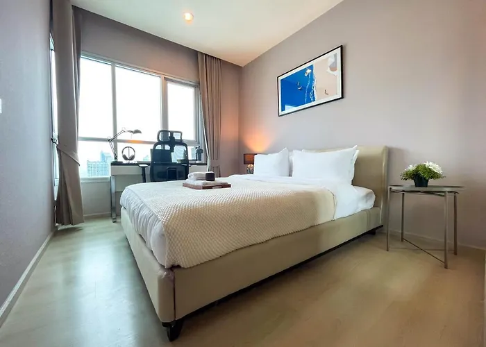 Functional And Comfortable-fastwifi-mrt Huaikhwang Apartment Bangkok