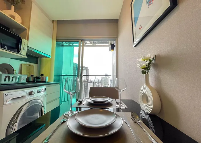 Apartment Functional And Comfortable-fastwifi-mrt Huaikhwang Bangkok